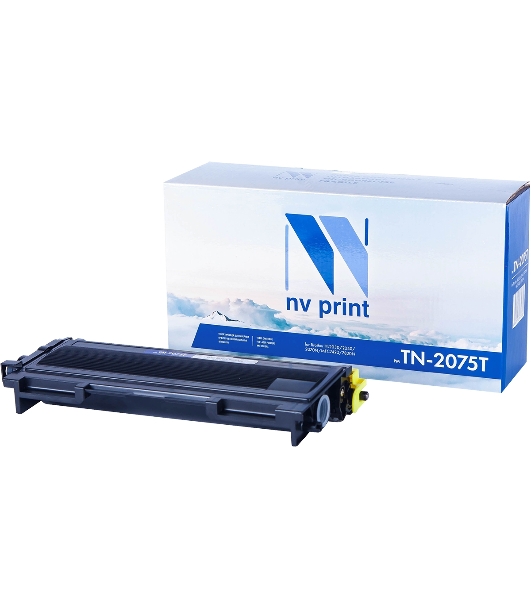 Картридж NVPrint совместимый Brother TN-2075T для HL-2030R/2040/2070NR/FAX-2920R/2825/DCP-7010R/7025/MFC-7420R/7820NR (2500k)
