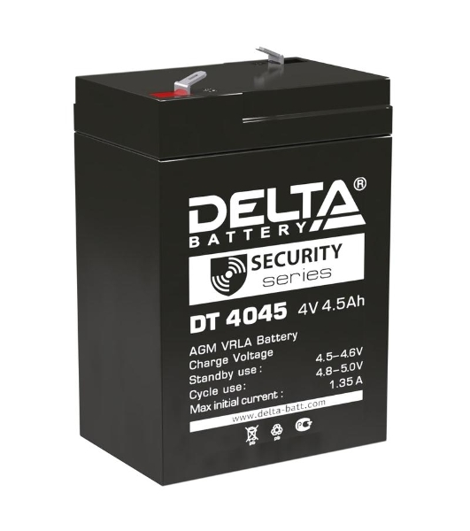 Батарея для ИБП Delta DT 4045 (4V, 4.5Ah)