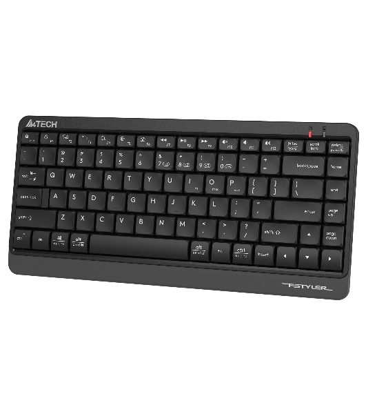 Клавиатура беспроводная A4Tech Fstyler FBK11, USB, Bluetooth/Радиоканал, черный/серый