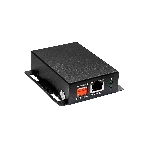 PoE удлинитель 10M/100M Fast Ethernet на 400м (до 30W).Увеличение расстояния передачи данных + питание на 100м (В режиме 'S' - до 400м). Совместим с оборудованием PoE IEEE 802.3af/at. Порты: вх.- 1 x RJ45 (10/100 Base-T), роз. 2.1x5мм DC; вых.- 1 x RJ45 (10/100 Base-T). Выходной порт имеет возможность выбора метода подачи PoE (A, B, A+B).2 способа получения питания: от источника PoE/от блока питания через DC разъем). Питание: DC12-56V(30W). Размеры (ШxВxГ): 88x25x60мм. Рабочая температура: -10., фото2