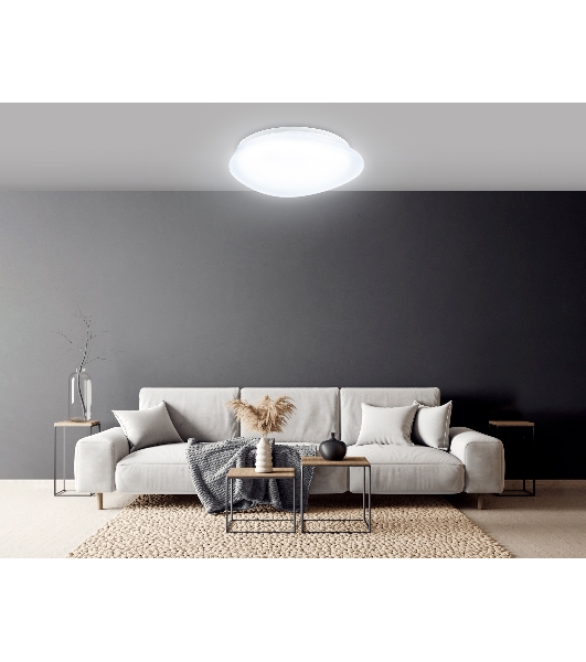 Потолочный светодиодный светильник Ambrella light FZ1601 FR матовый IP20 40W 5000K 410*100 (Без ПДУ)