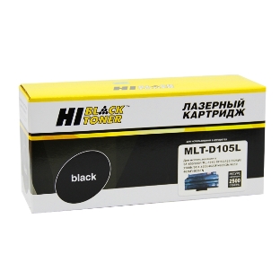 Расходные материалы Hi-Black MLT-D105L Картридж для Samsung ML1910/1915/2525/2525W/2580N/SCX4600, с чипом, 2500 стр.    