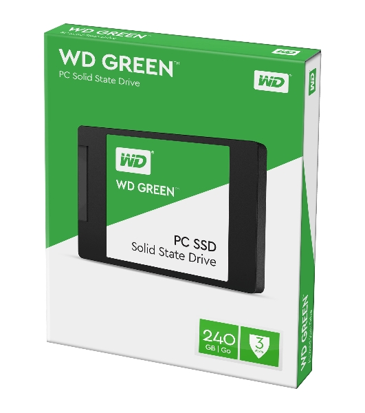 Накопитель SSD накопитель Western Digital SATA2.5' 240GB TLC GREEN WDS240G2G0A WDC