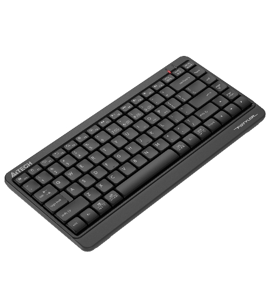 Клавиатура беспроводная A4Tech Fstyler FBK11, USB, Bluetooth/Радиоканал, черный/серый