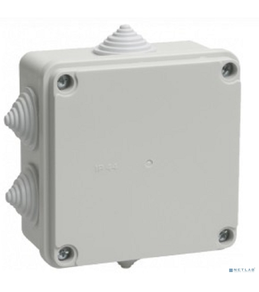 Коробка распаячная ОП 100х100х50 IP55 KM41234 IEK UKO11-100-100-050-K41-55