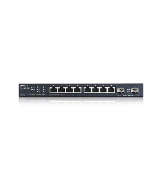 Коммутатор мультигигабитный Smart L3 Lite Zyxel NebulaFlex XMG1915-10E, 8xRJ-45: 1/2.5G, 2xSFP+, бесшумный (без вентилятора)