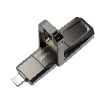 Флешка USB Netac US5 (NT03US5C-512G-32TA), 512Gb, USB 3.2/TypeC, R/W 550/500, черный, фото10