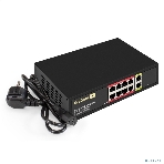 Коммутатор ExeGate EDES-1010D.8PoE-96W, 8×100 Мбит/с PoE + 2×100 Мбит/с, неуправляемый, фото19