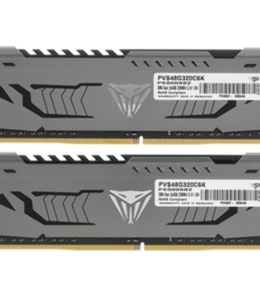 Оперативная память Patriot Viper Steel, DDR4, 8GB (1x8GB), 3200MHz, CL22, с радиатором, черный, SO-DIMM
