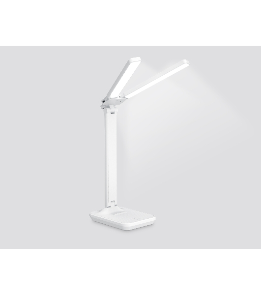 Светодиодная настольная лампа с диммированием Ambrella light DE490 WH белый LED 3000K/4200K/6400K 9W