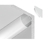 Алюминиевый профиль Ambrella light GP2100WH белый 2000*15.7*15.7, фото4