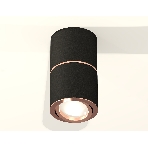 Светильник Ambrella Light XS7402200 SBK/PPG черный песок/золото розовое полированное MR16 GU5.3 (C7402, A2073, C7402, N7005), фото3