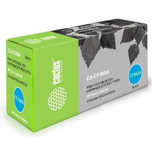 Картридж лазерный Cactus CS-CF360A черный (6000 стр.) для HP CLJ M552dn/M553dn/M553N/M553x