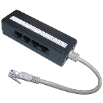 Сплиттер Lanmaster TWT-4U1 черный, фото3