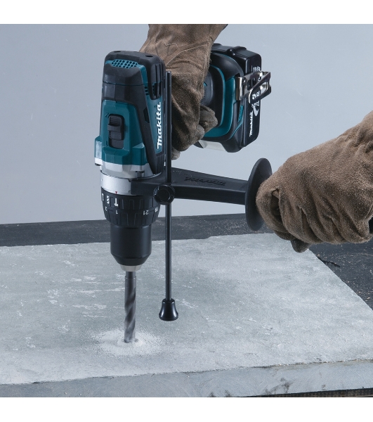 Дрель-шуруповерт Makita DHP458Z, 18 В, 0 Ач, 91 Нм, щеточный, ударный
