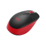 Мышь беспроводная Logitech M190 черный/красный, 1000 dpi, радиоканал, USB, кнопки - 3, фото97