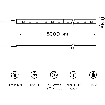 Лента светодиодная Elementary 2835 -SMD 4.8W 12V DC зеленый IP20 (ZIP Bag 5м), фото 1
