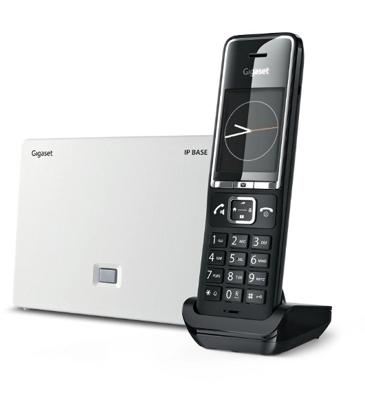 Телефон IP Gigaset Comfort 550A IP BASE Rus черный (S30852-H3037-R104)