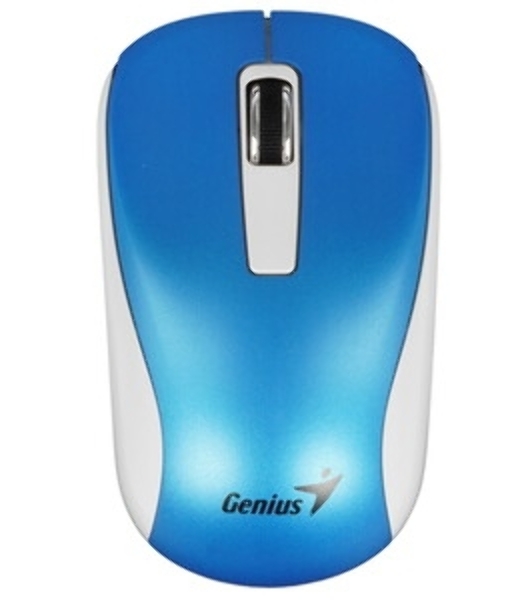 Мышь беспроводная Genius NX-7010 серый, 1200 dpi, радиоканал, USB, кнопки - 3