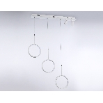 Светильник Ambrella light FL5277/3+2 WH белый 59W 3000K/4200K/6400K+4200K 800*200*1200 (ПДУ ИК), фото4