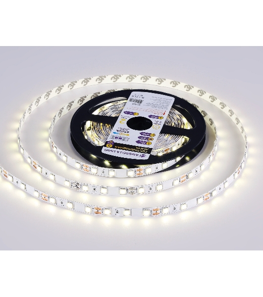 Светодиодная лента Ambrella light GS4002 5050 60Led/ 14.4W m/ 24V IP20 4500K/ 5000*10*1.87mm (2 конт.)