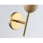 Настенный светильник Ambrella light LH53254 BS/FR латунь/белый матовый E14 max 40W 110*100*400, фото9