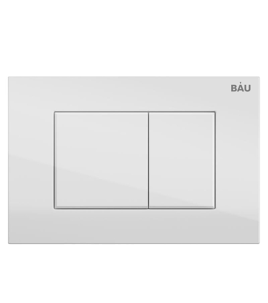 Комплект BAU 6 в 1: рамная инсталляция BAU NEO 45, унитаз подвесной безободковый торнадо Bau Nimb Hurricane-2, быстросъемное сиденье дюропласт микролифт, клавиша BAU Stil , белый глянец