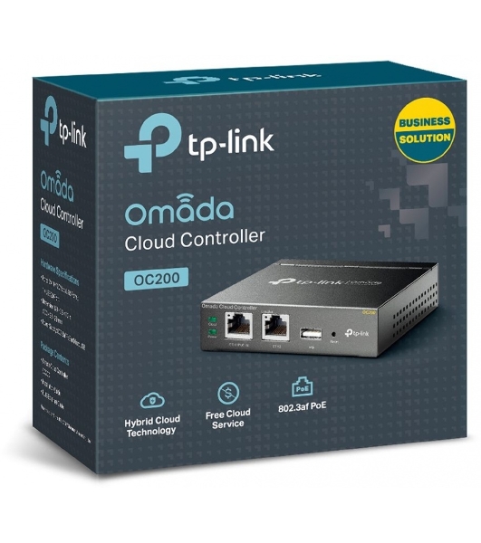 Контроллер TP-Link Omada OC200 10/100BASE-TX черный