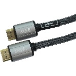 Кабель видео LAZSO WH-111-B HDMI (m)/HDMI (m) 1м. позолоченные контакты черный, фото5