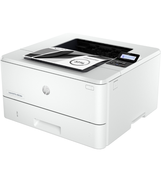 Принтер лазерный HP LaserJet Pro M4003dw (2Z610A), A4, ч/б, до 40 стр/мин., 1200 x 1200 dpi, USB, RJ-45, Wi-Fi, Air Print, Mopria