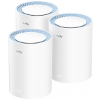 Бесшовный Mesh роутер Cudy M1200(3-Pack) AC1200 10/100BASE-TX белый (упак.:3шт), фото6