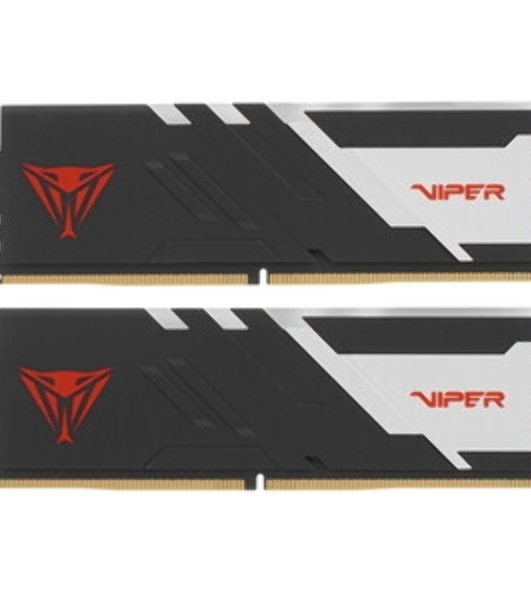 Оперативная память Patriot Viper Venom, DDR5, 32GB (2x16GB), 5600MHz, CL36, DIMM, с радиаторами, RGB, черный