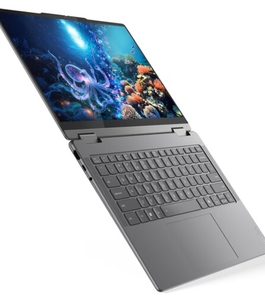 Ноутбук Lenovo Yoga 7 2-in-1 14ILL10 Intel Core Ultra 7 256V 2200MHz/14'/1920x1200 OLED/16GB/512GB SSD/Intel Arc Graphics/Wi-Fi/Bluetooth/Windows 11 Pro (83JQ007YRK_Win11P) Grey