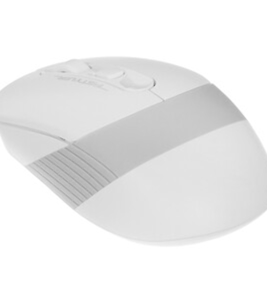Мышь беспроводная A4Tech Fstyler FB10C белый/серый, 2000 dpi, радиоканал, Bluetooth, USB, кнопки - 4