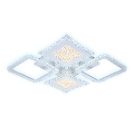 Потолочный светодиодный светильник FA430/4 WH белый 112W 750*670*80 (ПДУ РАДИО 2.4G), фото3