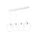 Светильник Ambrella light FL10598/4 WH/CH белый/хром 4200K 45W 940*20*1200 (Без ПДУ), фото5