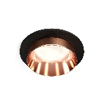 Комплект встраиваемого светильника Ambrella light XC6513025 SBK/PPG черный песок/золото розовое полированное MR16 GU5.3 (C6513, N6135), фото3