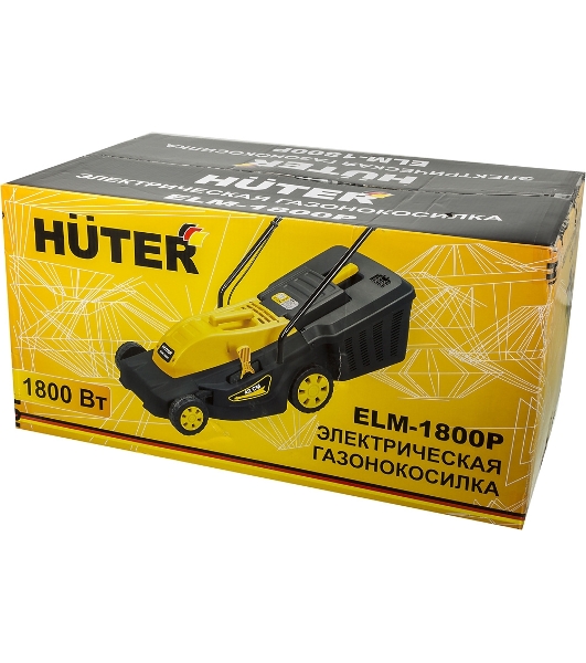 Газонокосилка электрическая Huter ELM-1800P, от сети, 1800 Вт