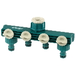 Распределитель RACO 4250-55258C 4хканальный original резьба внешняя-наконечник 1/2''x3/4'', фото 1