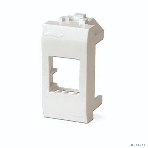 Адаптер для информационных разъемов Dkc 76608B SIEMON, белый, 1мод., фото 1