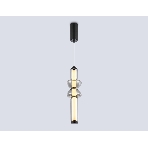 Подвесной светодиодный светильник Ambrella light LH11021 BK/SM черный/дымчатый 17W 3000K D120*435, фото6