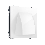 MS115810 Комплект вывода кабеля с фикатором SIGMA Белый глянец QUANT PRO (SP1158, PR238), фото 1