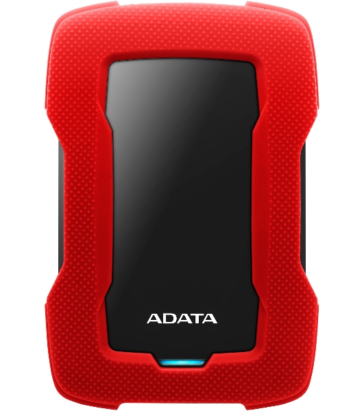 Внешний HDD 2.5' ADATA HD330, 2TB, USB 3.2 Gen 1 Type-A, 5400 rpm, красный