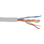 Кабель связи ITK витая пара U/UTP, кат.6, 4 пары 23AWG solid, 305м, ПВХ, серый, фото3