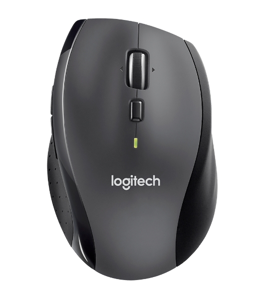 Мышь беспроводная Logitech M705 черный, 1000 dpi, радиоканал, USB, кнопки - 7