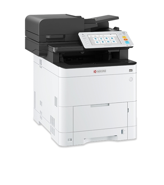 МФУ лазерное Kyocera ECOSYS MA3500cifx (1102Z33NL0), A4, цветной, печ. до 35 стр/мин., скан. до 60 стр/мин. (ч/б) 40 стр/мин. (цвет), 1200 x 1200 dpi (печать) 600x600dpi (скан.), USB, RJ-45, Air Print, Mopria