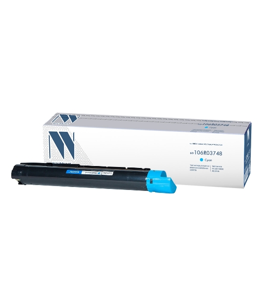 Картридж лазерный NVPrint совместимый NV-106R03748 Cyan для Xerox VersaLink C7020/C7025/C7030 (16500k)