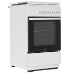Плита Газовая Flama N FG 24239 W белый (стеклянная крышка) реш.чугун, фото5