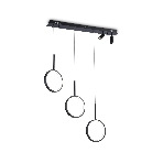 Светильник Ambrella light FL5278/3+2 BK черный 59W 3000K/4200K/6400K+4200K 800*20*1200 (ПДУ ИК), фото8