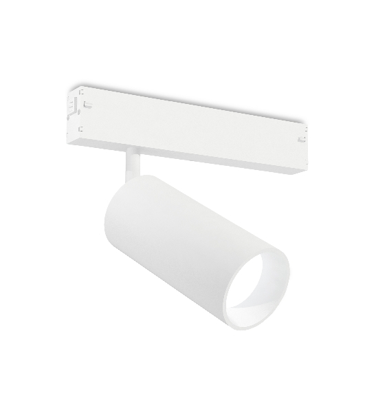Светильник светодиодный трековый для шинопровода Magnetic Ambrella light GL1625 WH белый IP20 18W 4200K 220V 36° D55*120 (Без ПДУ)